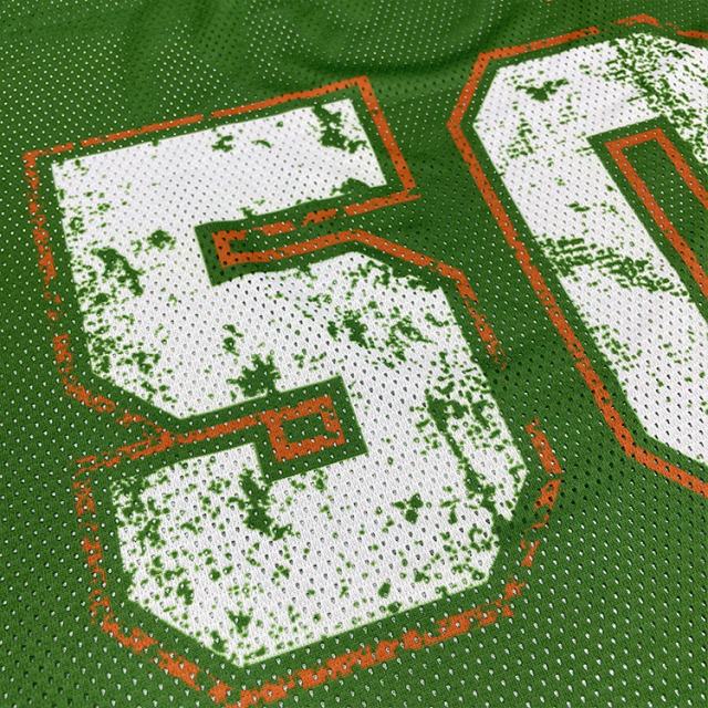 Sublimated Mesh Mens Vintage Football Jersey