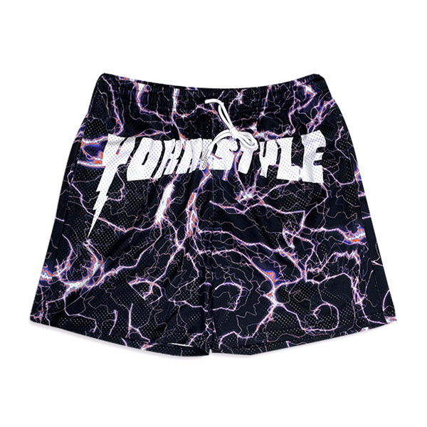 Short de basket-ball de sport à la mode en maille à sublimation