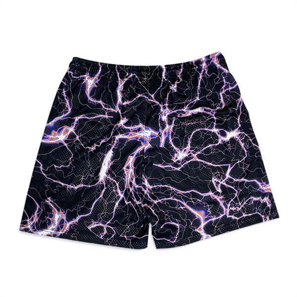 Short de basket-ball de sport à la mode en maille à sublimation