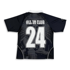 Camisetas de fútbol retro sublimadas tipo polo