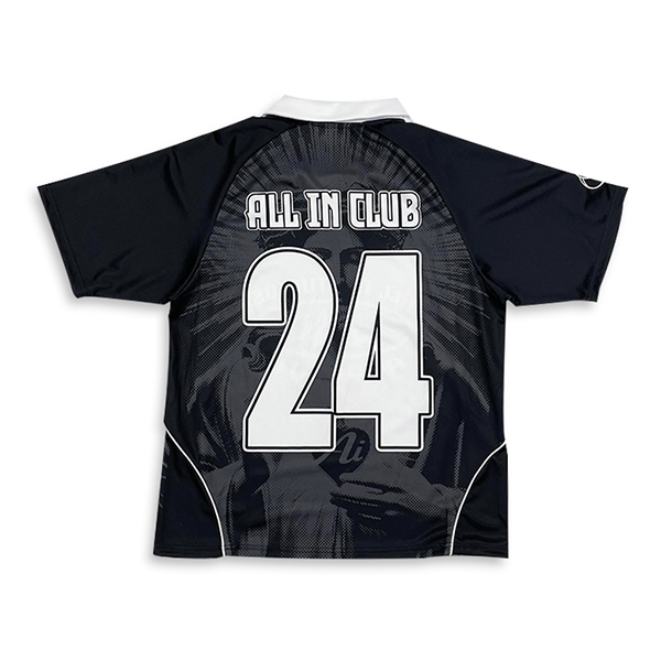 Camisetas de fútbol retro sublimadas tipo polo