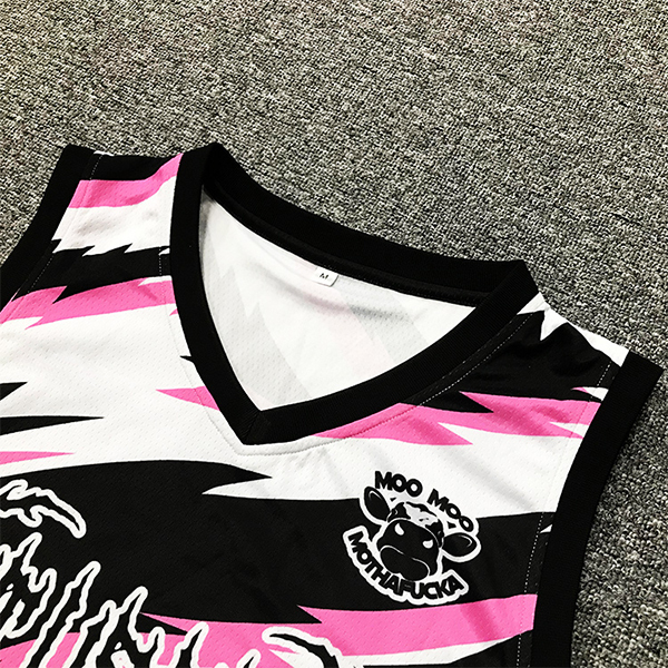 Camiseta de baloncesto para mujer con sublimación de crop top