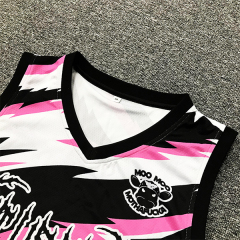 Camiseta de baloncesto para mujer con sublimación de crop top
