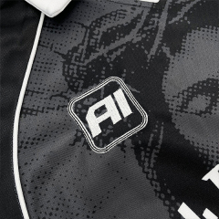 Camisetas de fútbol retro sublimadas tipo polo