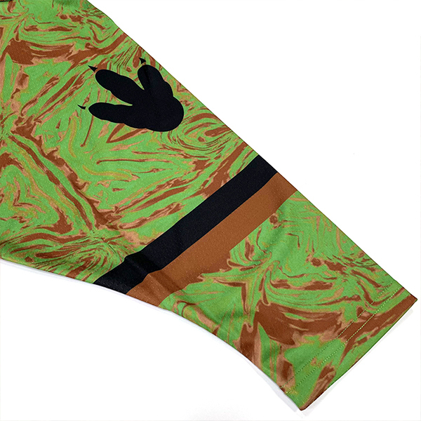 Vintage Sublimation V Neck Ice Hockey Jersey