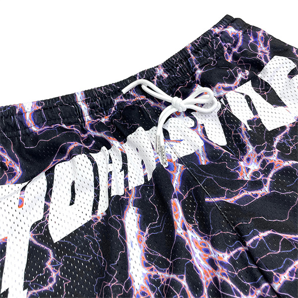 Short de basket-ball de sport à la mode en maille à sublimation