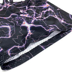 Short de basket-ball de sport à la mode en maille à sublimation