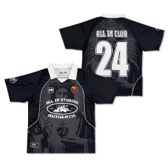 Camisetas de fútbol retro sublimadas tipo polo