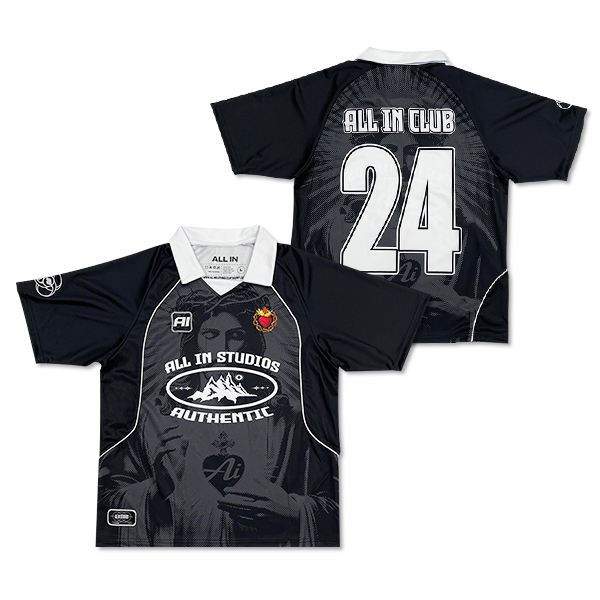 Camisetas de fútbol retro sublimadas tipo polo