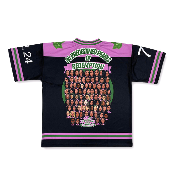 Shorts Sleeve Sublimated Vintage Ice Hockey Jersey