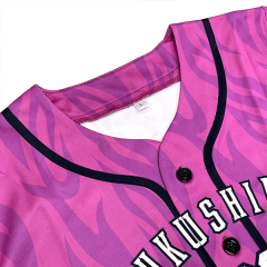 Latest Design Sublimation Fashion Baseball Jersey