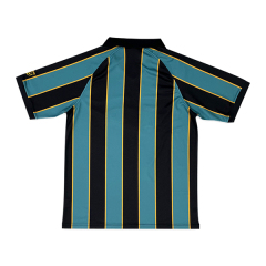 Camiseta de fútbol retro clásica a rayas con bordado