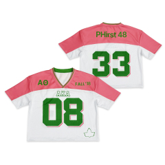 Mesh Boxy Sublimation American Football Jersey