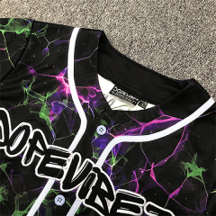 Crop Top Women Streetwear Baseball Jersey
