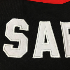 Embroidery Drawstring Vintage Hockey Jersey