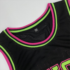 Embroidery Streetwear Basketball Jersey