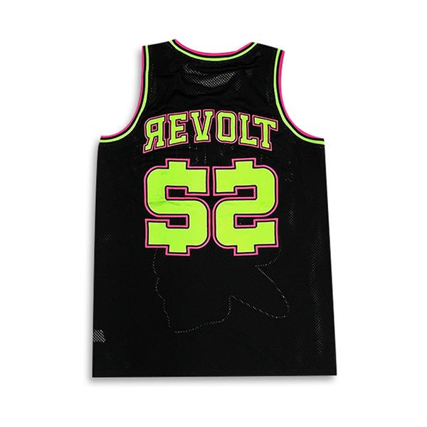 Embroidery Streetwear Basketball Jersey