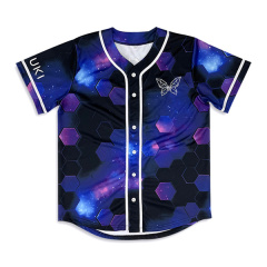 Custom Embroidery Fashion Baseball Jersey