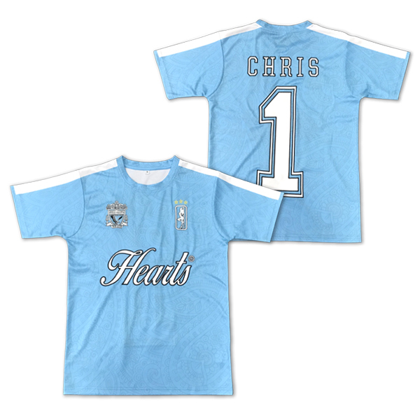 Maillot de football rétro du club bleu classique
