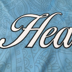 Maillot de football rétro du club bleu classique