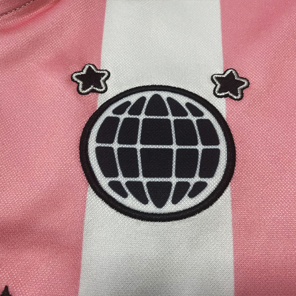 Camiseta de fútbol con corte cuadrado y top corto para mujer