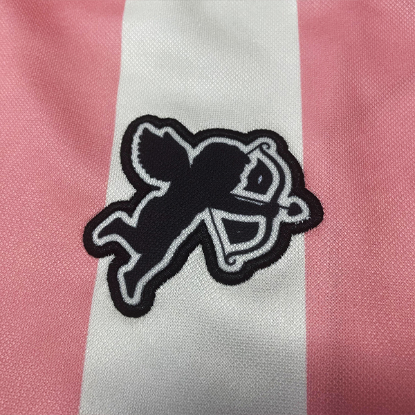 Camiseta de fútbol con corte cuadrado y top corto para mujer