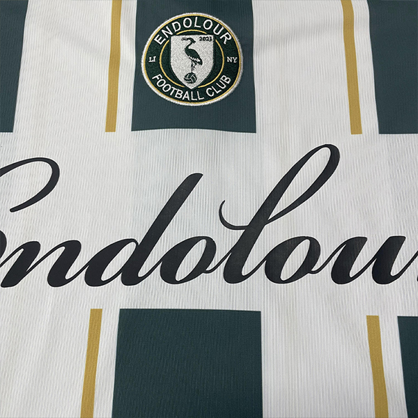 Classic Retro Embroidered Football Jersey