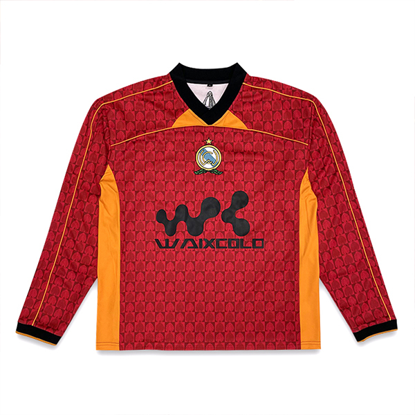 Custom Retro Long Sleeve Soccer Jersey