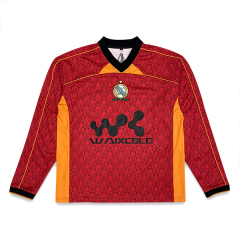 Custom Retro Long Sleeve Soccer Jersey