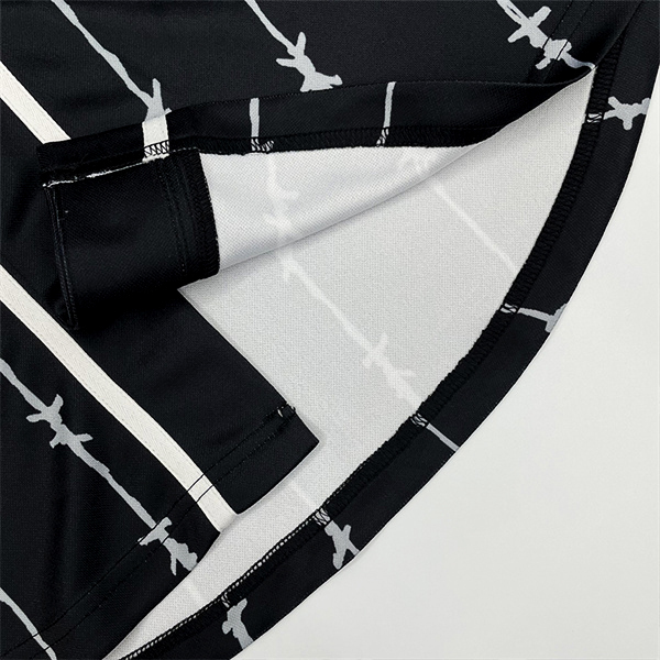 Sublimation Streetwear Custom Baseball Jersey