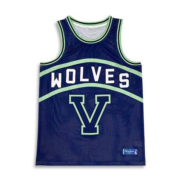 High Quality Tackle Twill Embroidery Basketball Jersey