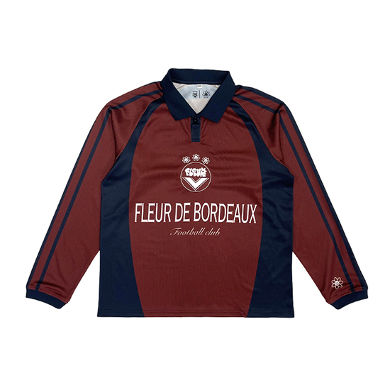 Custom Fashion Long Sleeve Soccer Jersey