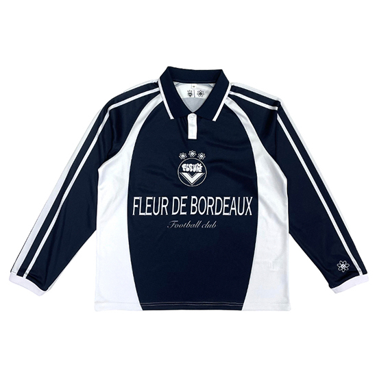 Custom Fashion Long Sleeve Soccer Jersey