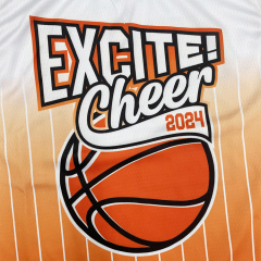 Custom Sublimation Striped Mesh Basketball Jersey