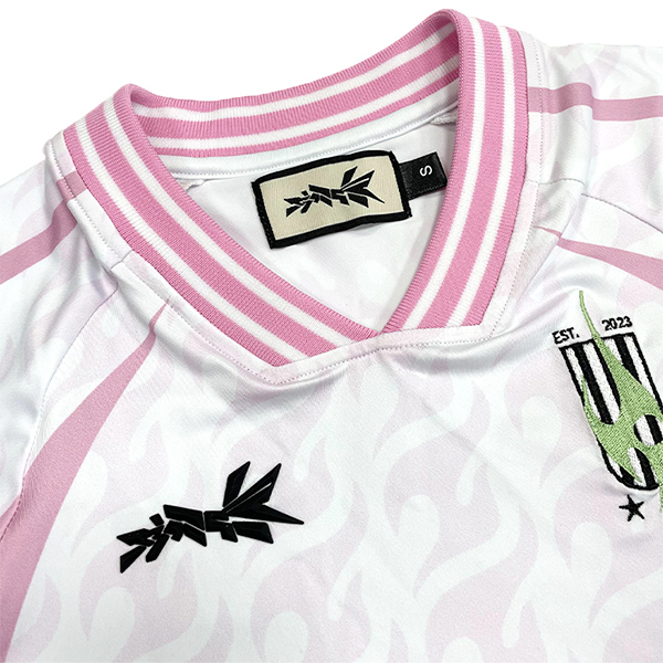 Custom Pink Fashion Street Soccer Wear