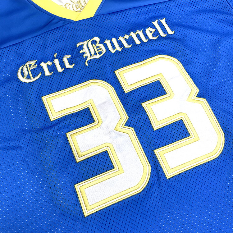 Blue Classic American Street Fans Football Jersey