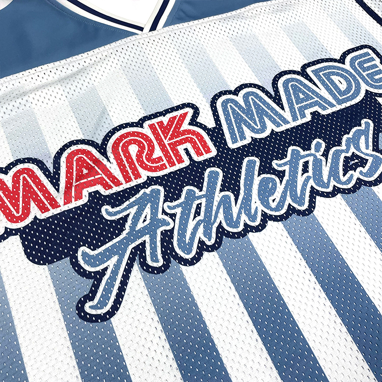 Sublimation Oversized Mesh Football Jersey