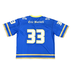 Blue Classic American Street Fans Football Jersey