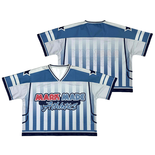 Sublimation Oversized Mesh Football Jersey