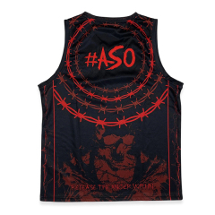 OEM Custom Mesh Sublimation Basketball Jersey