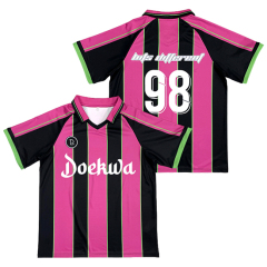 Custom Classic Retro Stripe Soccer Shirts