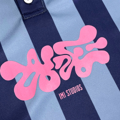 Custom Striped Retro Long Sleeve Football Shirts