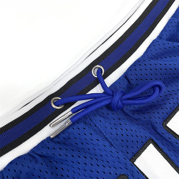 Custom Classic Mesh Embroidery Basketball Shorts