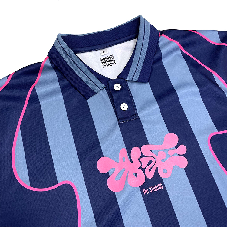 Custom Striped Retro Long Sleeve Football Shirts