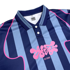 Custom Striped Retro Long Sleeve Football Shirts