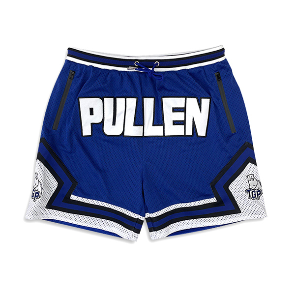 Custom Classic Mesh Embroidery Basketball Shorts