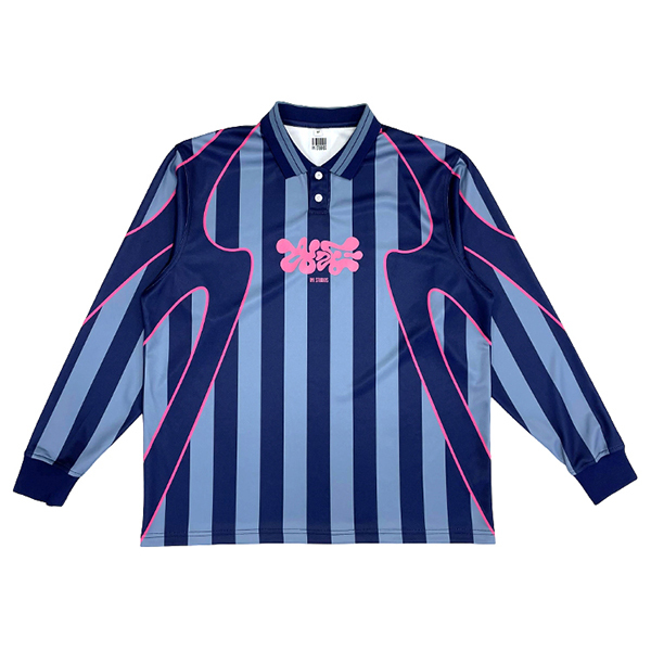 Custom Striped Retro Long Sleeve Football Shirts