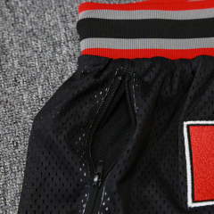 Black Sublimation Mesh Sports Basketball Shorts