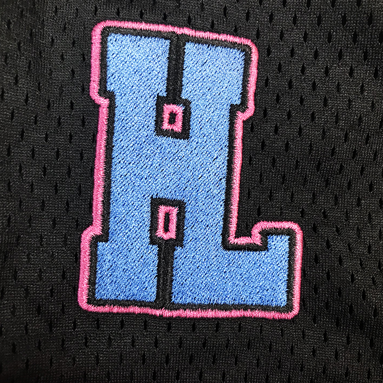 Blue Sublimation Mesh Basketball Shorts