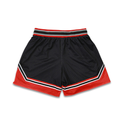 Black Sublimation Mesh Sports Basketball Shorts